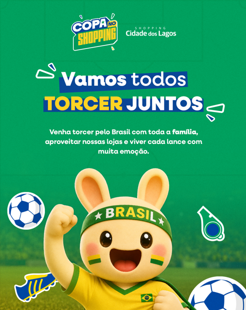 Copa no Shopping Cidade dos Lagos
