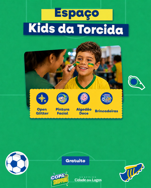 ESPAÇO KIDS DURANTE OS JOGOS